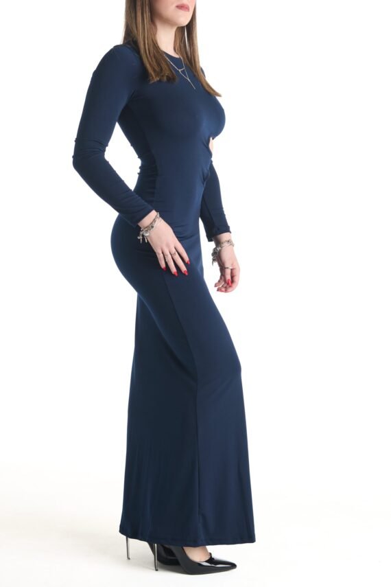 Knotted dress with slits - Image 3