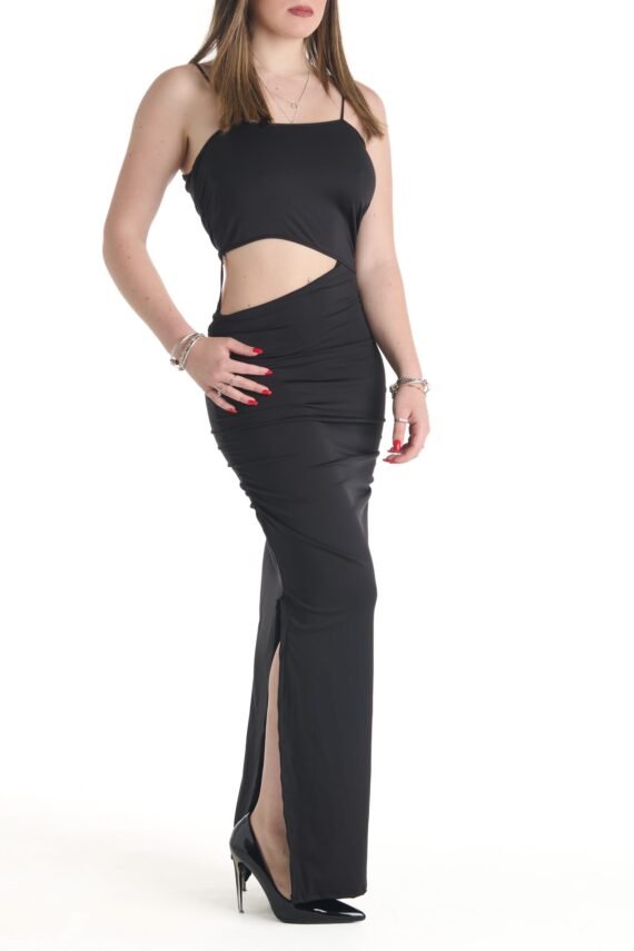 Dress with side slit - Image 6